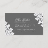 Carte de visite chic de spa et de salon (Dos)