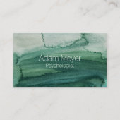 Carte de visite chic de texture abstraite (Devant)