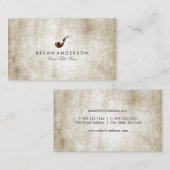 Carte de visite chic de tuyau de tabagisme (Devant / Derrière)