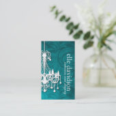 Carte de visite chic d'organisateur (Debout devant)