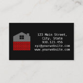 Carte De Visite Chic Elegant Or Deux Tones Agent Immobilier Photo (Dos)