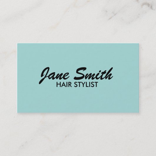 Carte De Visite Chic élégant professionnel moderne élégant (Devant)