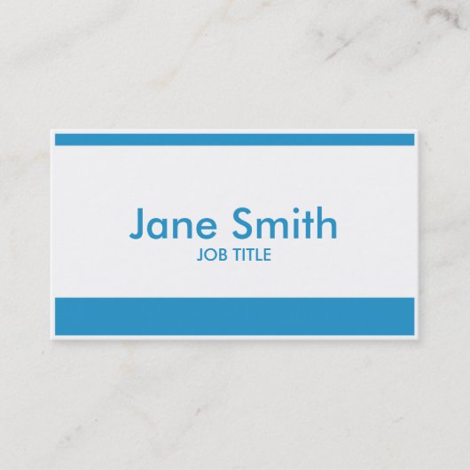 Carte De Visite Chic élégant simple simple moderne professionnel (Devant)