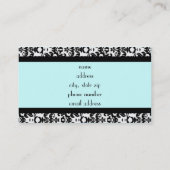 Carte De Visite Chic et fabuleux (Dos)