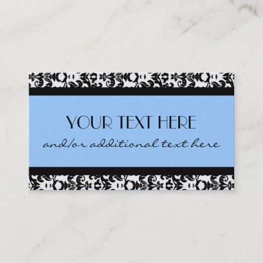 Carte De Visite Chic et fabuleux (Devant)