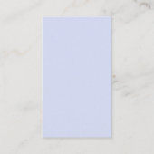 Carte De Visite Chic Laurel Wreath Personnalisé (Dos)