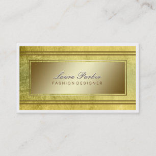 Carte De Visite Chic moderne élégant professionnel d'aluminium d