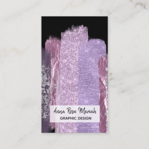 Carte De Visite *~* Chic Parties scintillant Feminine passionnante