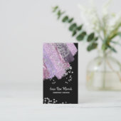 Carte De Visite *~* Chic Parties scintillant Fille Feminine Abstra (Debout devant)