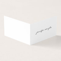 Chic professionnel simple élégant minimaliste