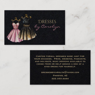 Carte de visite chic sur mesure