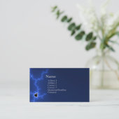 carte de visite chic v3 de fractale de geek (Debout devant)