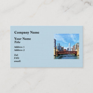 Carte De Visite Chicago IL - Pont de Lake Shore Drive
