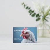 Carte De Visite Chicken Farm (Debout devant)