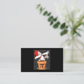 Carte De Visite Chicken Pot Pi Chemise Pi Jour 2023 Maths drôle 3 (Debout devant)