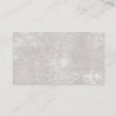 Carte De Visite Chien assis | Doggy Paw (Dos)