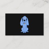 Carte De Visite Chien bleu. Hound. (Dos)