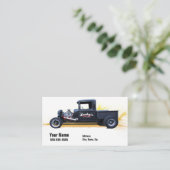 Carte De Visite Chien chanceux (Debout devant)