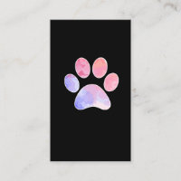Chien coloré empreinte de patte amoureux des chien