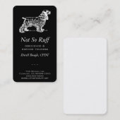 Carte De Visite Chien d'affaires (Devant / Derrière)