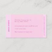 Carte De Visite Chien dans Douche Casquette Animaux de compagnie S (Dos)