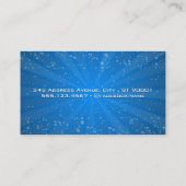 Carte De Visite Chien dans la baignoire (Dos)