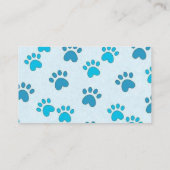 Carte De Visite Chien Dans La Baignoire Service De Grossissement P (Dos)