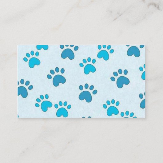 Carte De Visite Chien Dans La Baignoire Service De Grossissement P (Dos)