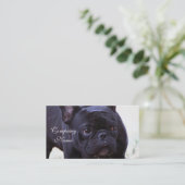 Carte De Visite Chien de bouledogue français (Debout devant)