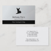 Carte De Visite Chien de chiwawa (Devant / Derrière)