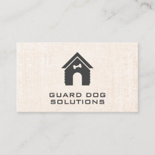 Carte De Visite Chien de garde   Dog House   Formateur