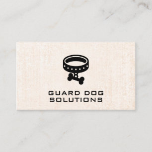 Carte De Visite Chien de garde   Dog House   Formateur