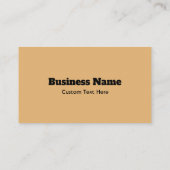 Carte De Visite Chien de Goldendoodle (Dos)