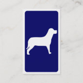 Carte De Visite chien de mod (Dos)