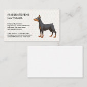 Carte De Visite Chien debout | Formation (Devant / Derrière)