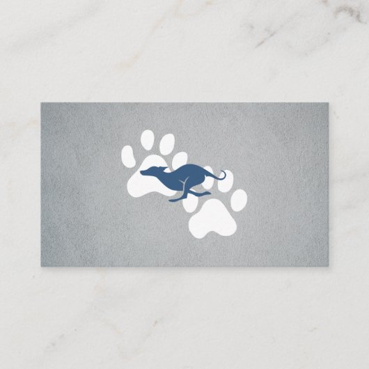 Carte De Visite Chien en course | Pattes (Devant)