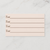 Carte De Visite chien en photo drôle Services de garde d'animaux d (Dos)