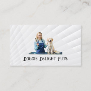Carte De Visite Chien et Toilettage Soins des Animaux