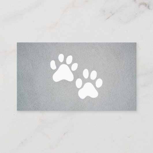 Carte De Visite Chien Groomer | Formateur | Pâtes (Devant)