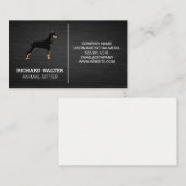 Carte De Visite Chien K9 | Animal Sitter (Devant / Derrière)