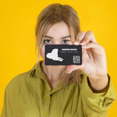 Carte De Visite Chien marchant Chien Sitter QR