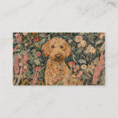 Carte De Visite Chien marcheur pour animaux de compagnie Goldendoo (Dos)