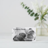 Carte De Visite Chien Paws (Debout devant)