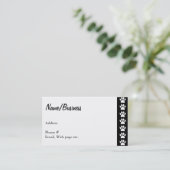 Carte De Visite Chien Paws (Debout devant)