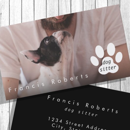 Carte De Visite chien | photo