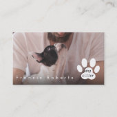 Carte De Visite chien | photo (Devant)