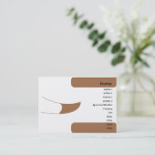 Carte De Visite Chien - potelé (Debout devant)