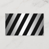 Carte De Visite Chien Secouru Argent (Dos)