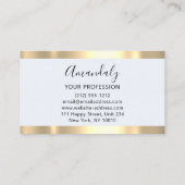 Carte De Visite Chien Sitter Animaux de compagnie Mode Boutique So (Dos)