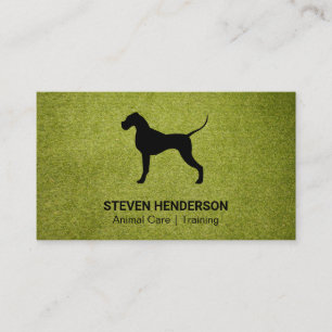 Carte De Visite Chien Sitter   Services animaux   Formateur
